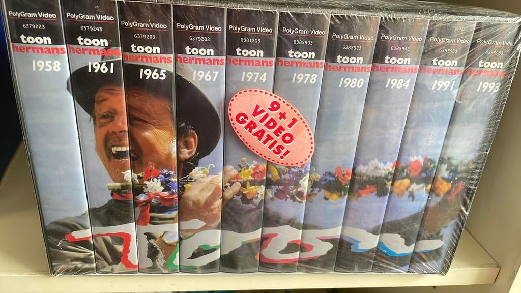 Video Banden TOON HERMANS nieuw teab, Verzamelen, Ophalen of Verzenden, Nieuw