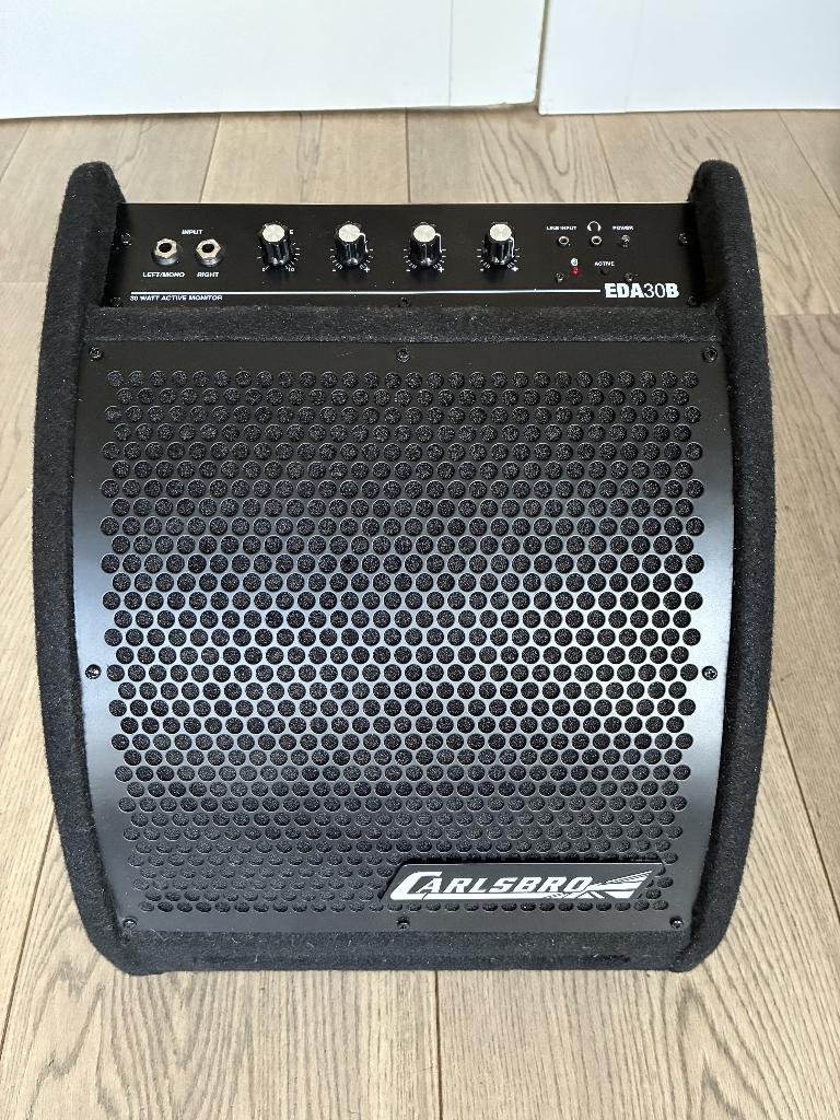 Carlsbro EDA30B drumstelversterker 30W met Bluetooth, Muziek en Instrumenten, Ophalen, Zo goed als nieuw, Overige merken, Elektronisch