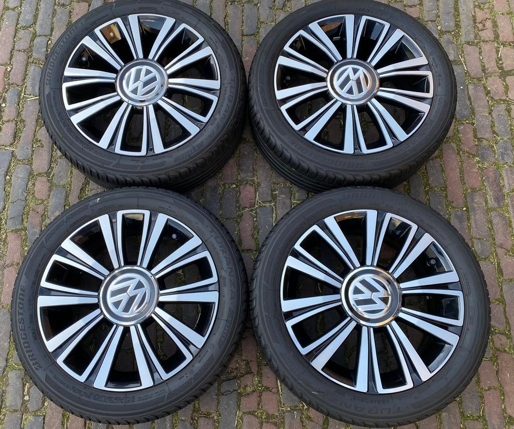 ALS NIEUWE Volkswagen VW Up La Boca velgen +Bridgestone (7mm, 16 inch, Banden en Velgen, Nieuw, Zomerbanden