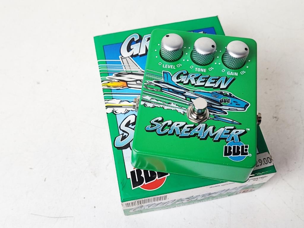 BBE Sound's Green Screamer overdrive pedaal gitaarversterker, Ophalen of Verzenden, Zo goed als nieuw, Gitaar, Minder dan 50 watt