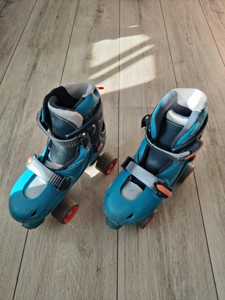 Rolschaatsen verstelbaar, Ophalen of Verzenden, Verstelbaar, Gebruikt, Kinderen