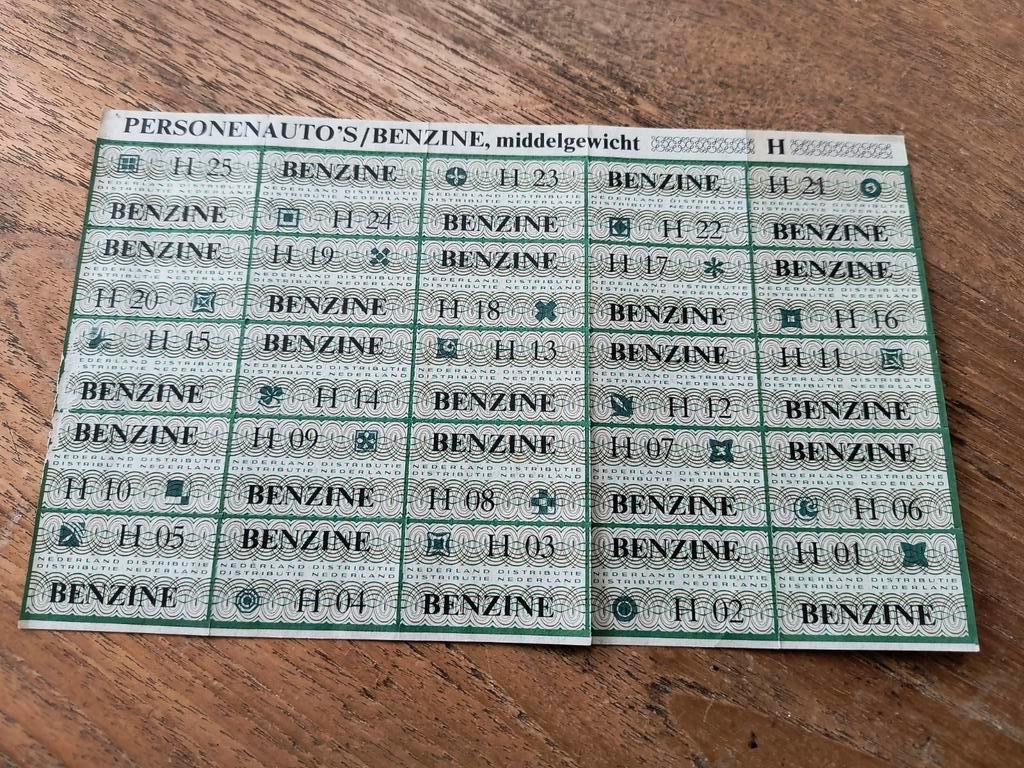 Benzinebonnen jaren 70, Verzamelen, Overige Verzamelen, Ophalen of Verzenden