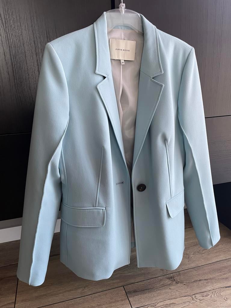 Fifth House blazer lichtblauw 40, Ophalen of Verzenden, Nieuw, Maat 38/40 (M), Blauw
