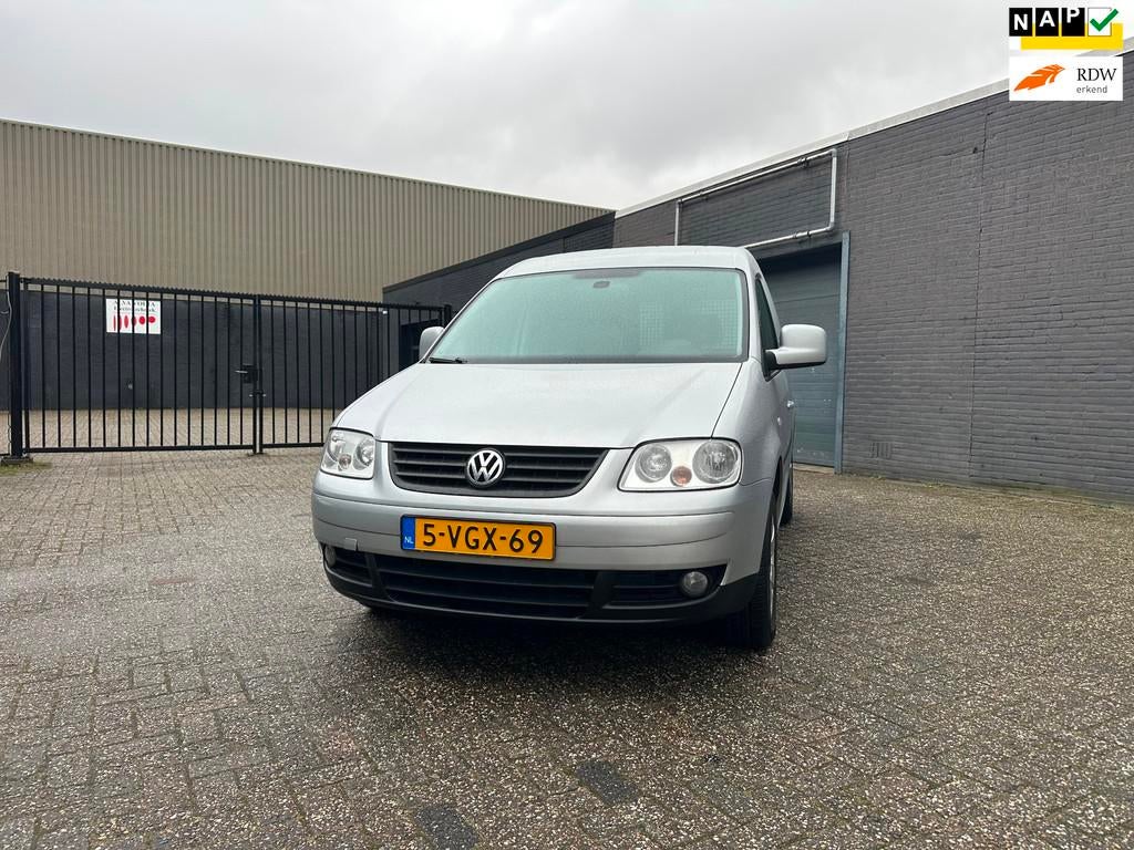 Volkswagen Caddy 1.9 TDI Airco Cruise Elek Pakket PDC LM-Wie, Voorwielaandrijving, Stof, Gebruikt, 4 cilinders