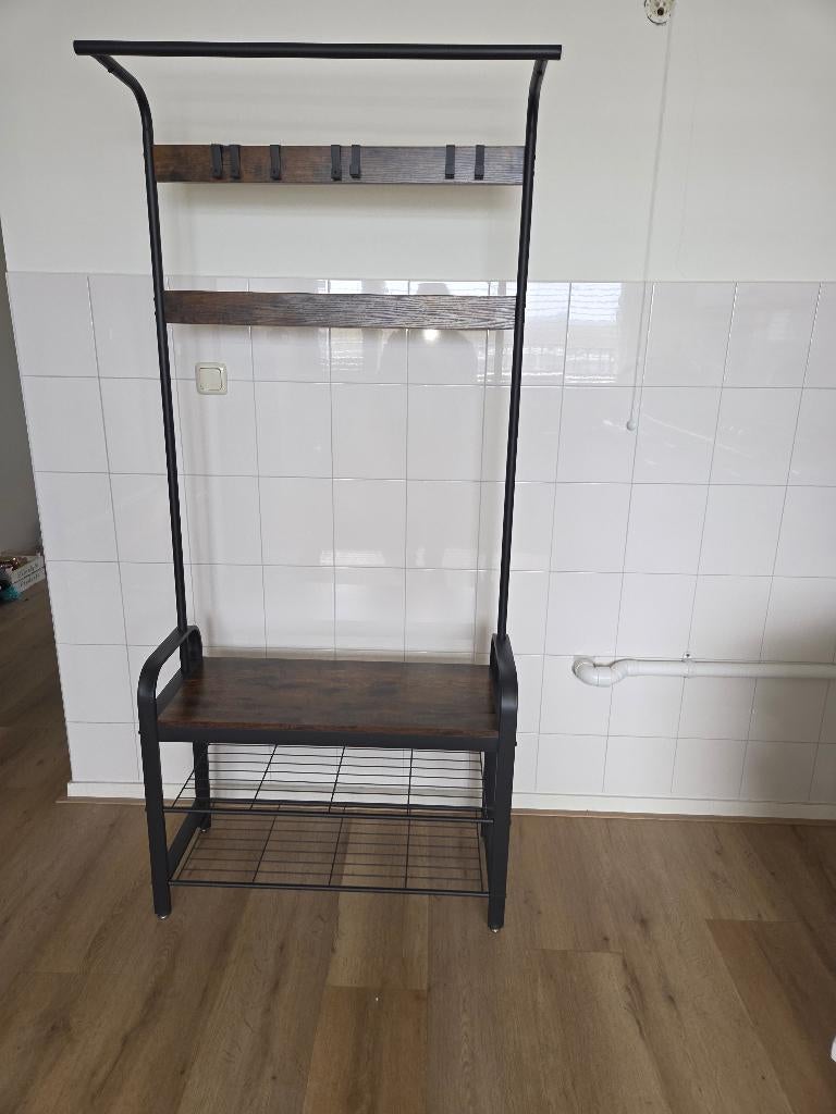 Staande kapstok, Huis en Inrichting, Woonaccessoires | Kapstokken, Ophalen, Zo goed als nieuw, Metaal, Staande kapstok