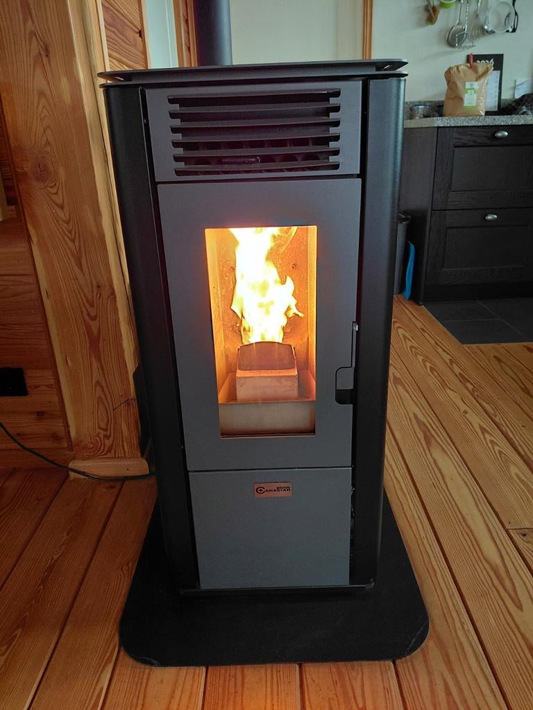 Artel Easy 10 kW pelletkachel met kanalisatie., Huis en Inrichting, Kachels, Ophalen of Verzenden, Overige brandstoffen, Pelletkachel