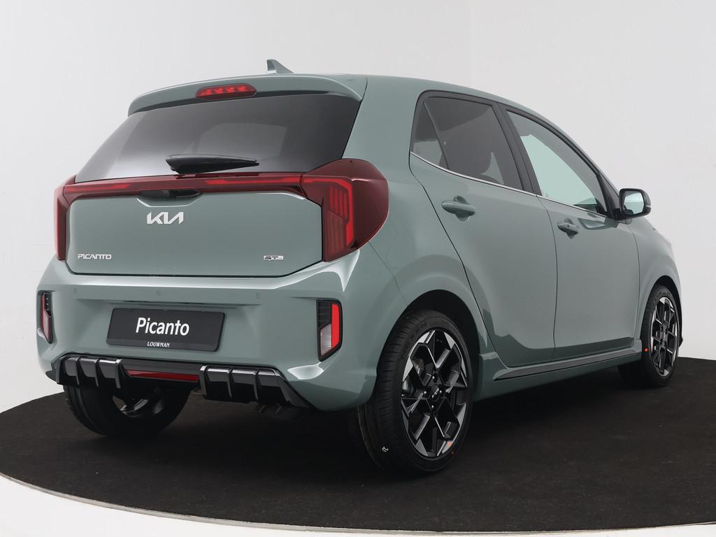 Kia Picanto 1.0 GDi GT-Line 10 Jaar Garantie | NU UIT VOORRA, Voorwielaandrijving, 12 maanden, Stof, 4 stoelen