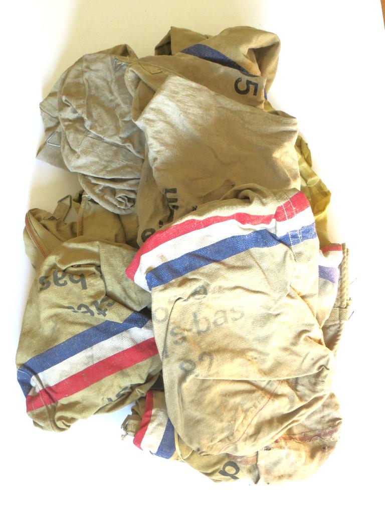 Postzakken 13 x PTT Post jaren 80 90 postzak stof goedkoop, Ophalen of Verzenden, Huis en Inrichting