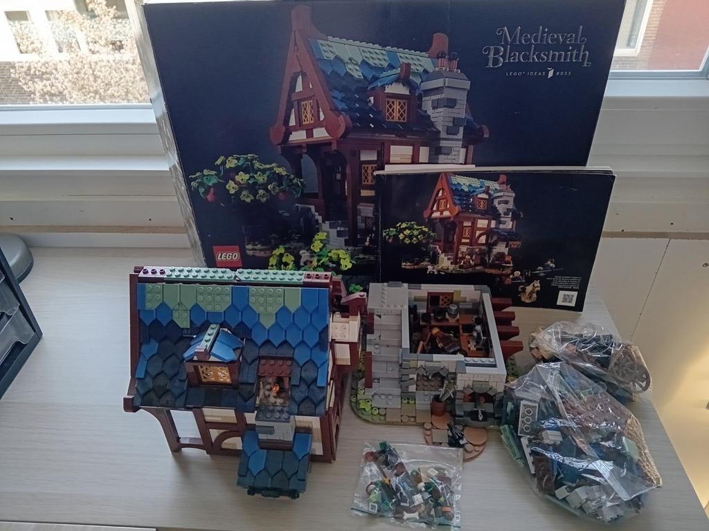LEGO Ideas 21325 Middeleeuwse Smid - Compleet, Ophalen of Verzenden, Gebruikt, Overige typen