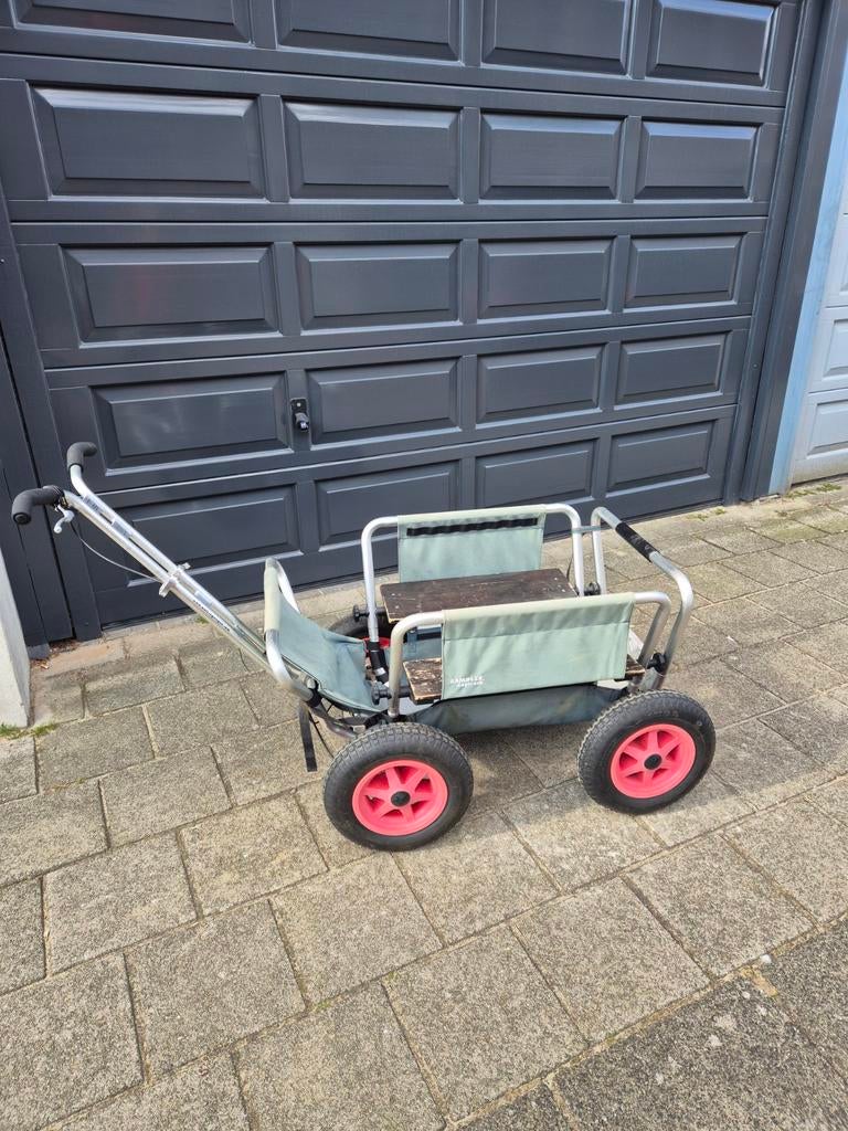 Bolderkar Rambler Daytrack met baby/peuterzitje, Caravans en Kamperen, Bolderkarren, Ophalen, Opvouwbaar, Gebruikt
