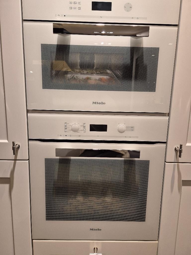 Miele ovens, Hete lucht, 60 cm of meer, Nieuw, Inbouw