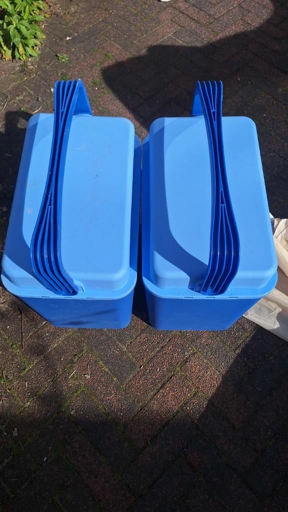 2x Coolbox met koelelementen - Ideaal voor picknick/camping, Ophalen of Verzenden, Gebruikt, Koelbox, Koelelement