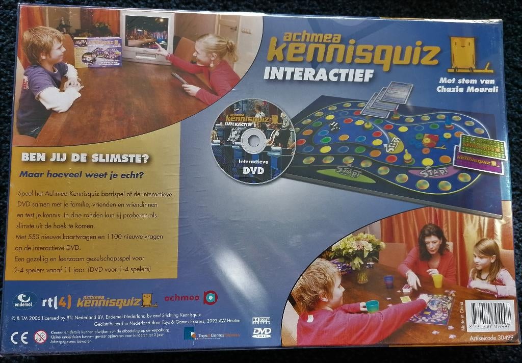 Achmea Interactieve kennisquiz. Ongeopend in de verpakking!, Verzenden, Nieuw, Achmea