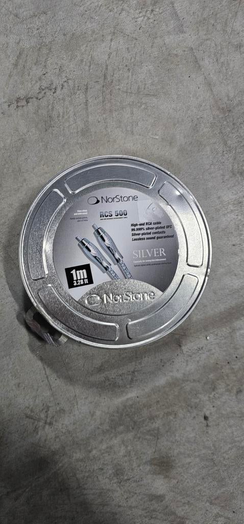 NorStone RCS 500 RCA kabel 1m, Ophalen of Verzenden