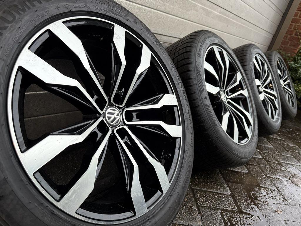20 inch Volkswagen Touareg CR Suzuka R-line velgen banden, 255 mm, -, -, Banden en Velgen