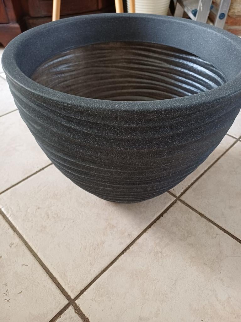 grote overpot 33 cm hoog, Ophalen, Kunststof, Minder dan 30 cm, Rond