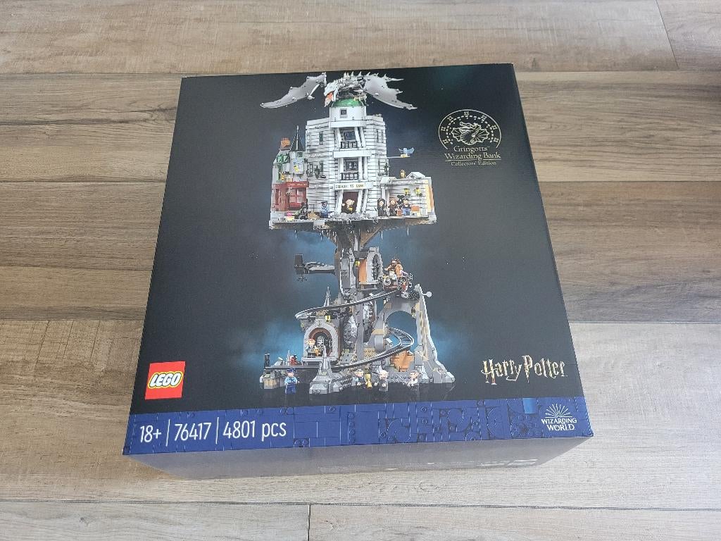 LEGO Harry Potter Goudgrijp Tovenaarsbank 76417 Nieuw, Kinderen en Baby's, Speelgoed | Duplo en Lego, Nieuw, Lego, Complete set