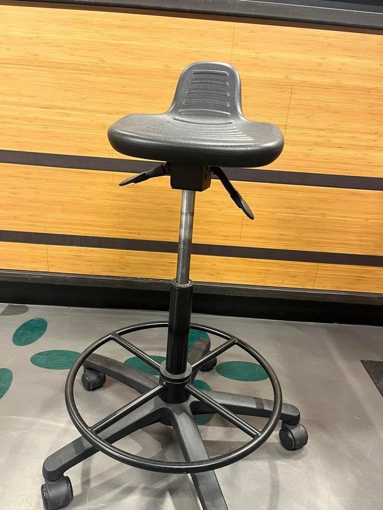 Zit sta kruk, Huis en Inrichting, Bureaustoelen, Zwart, Ophalen of Verzenden, Zo goed als nieuw, Bureaukruk