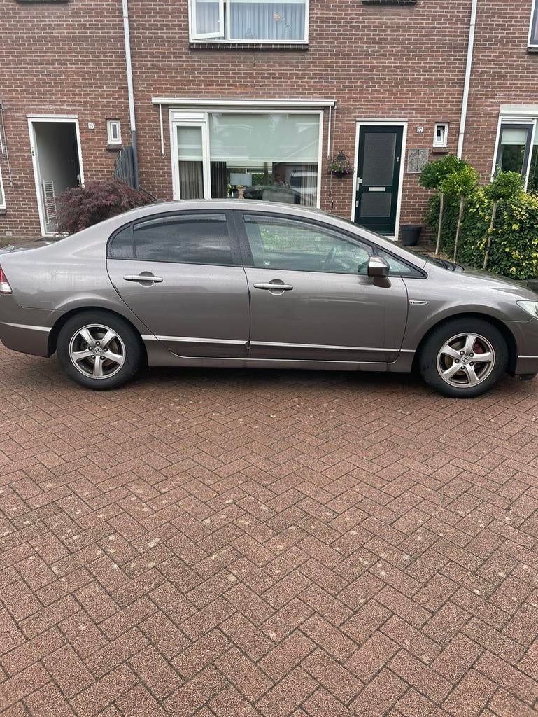 Honda Civic 1.3 Vtec Hybrid 4DR C-tr. 2009 Grijs, Auto's, Origineel Nederlands, 22 km/l, Sedan, 1339 cc