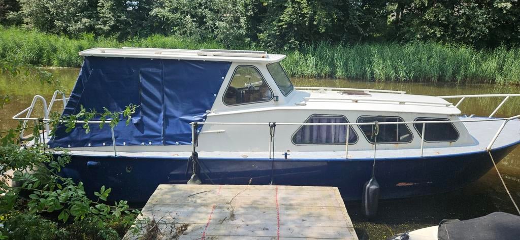 Beja Kruiser 960 met Mitsubishi Dieselmotor 1053 uur, Ophalen, Gebruikt, Staal, Binnenboordmotor