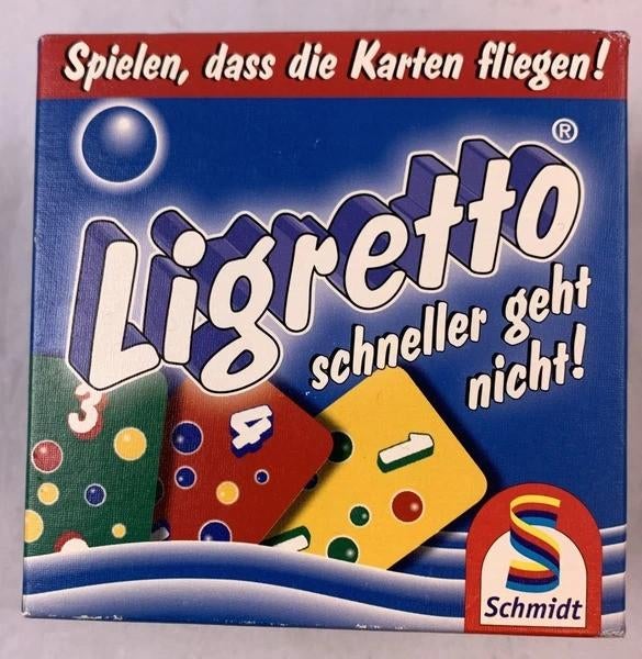 Schmidt Ligretto Blauw Kaartspel Razendsnel Familienspel, Coolsingel 104, 3011 AG Rotterdam, Netherlands, Schmidt, Verzenden, Een of twee spelers