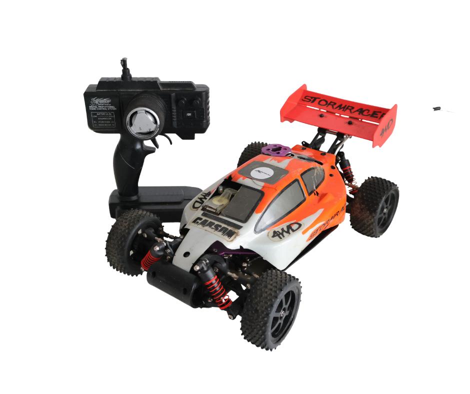 Carson Stormracer 1/10 rc nitro auto, Gebruikt, Auto offroad, Ophalen of Verzenden, Schaal 1:10