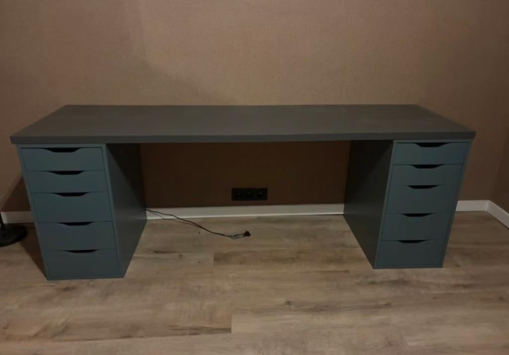 Bureaux, Huis en Inrichting, Bureaus, Ophalen, Opzetstuk, Zo goed als nieuw, Meerkleurig