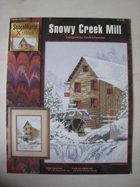 Borduurpatroon Snowy Creek Mill, Ophalen of Verzenden, Nieuw, Handborduren, Patroon