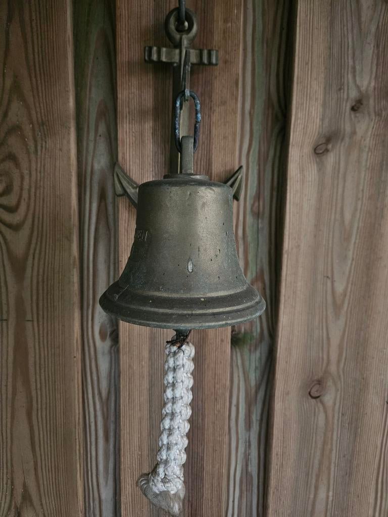 Decoratieve Scheepsbel met Anker en Touw, Watersport en Boten, Accessoires en Onderhoud, Gebruikt, Overige typen, Ophalen