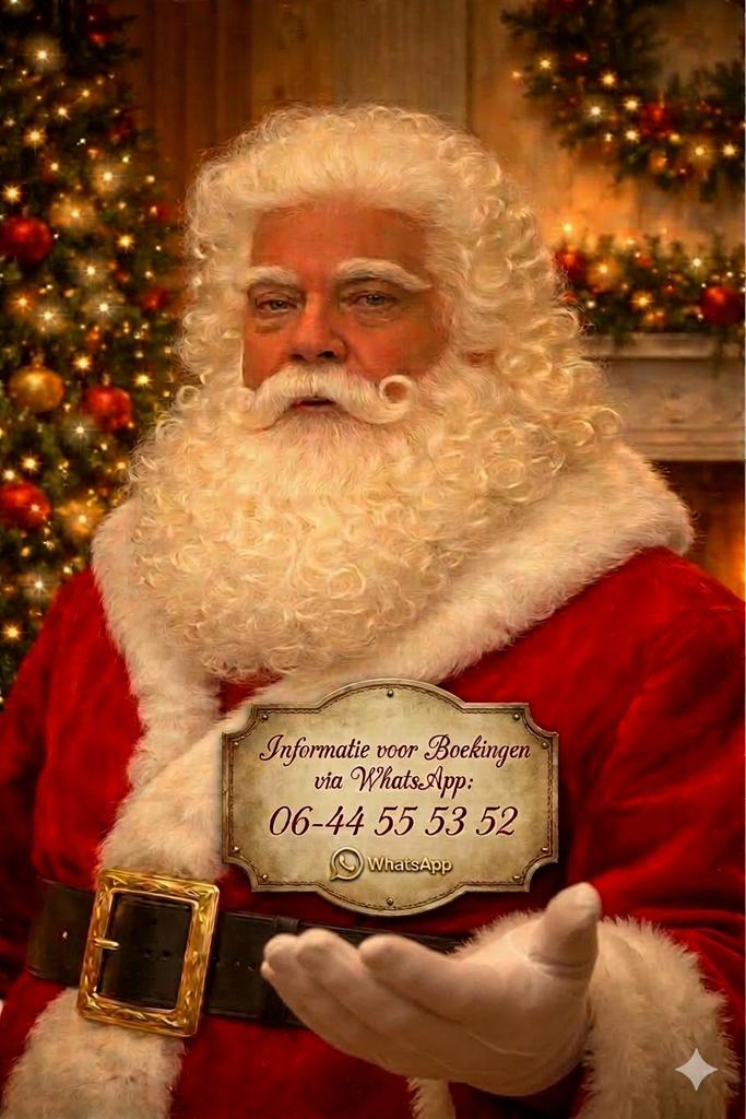 Bezoek van de Kerstman voor ✨2026✨, Diversen, Kerst, Zo goed als nieuw, Ophalen