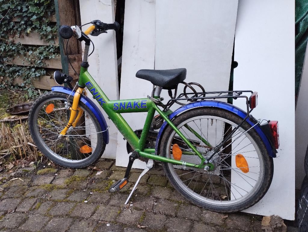 Jongens fiets Snake, Fietsen en Brommers, Fietsen | Jongens, Ophalen, Gebruikt, 18 inch, Versnellingen