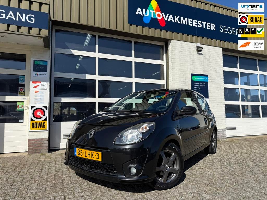 Renault Twingo 1.2-16V Dynamique|Cruise control|Airco|NAP|, 839 kg, Gebruikt, Zwart, 4 cilinders