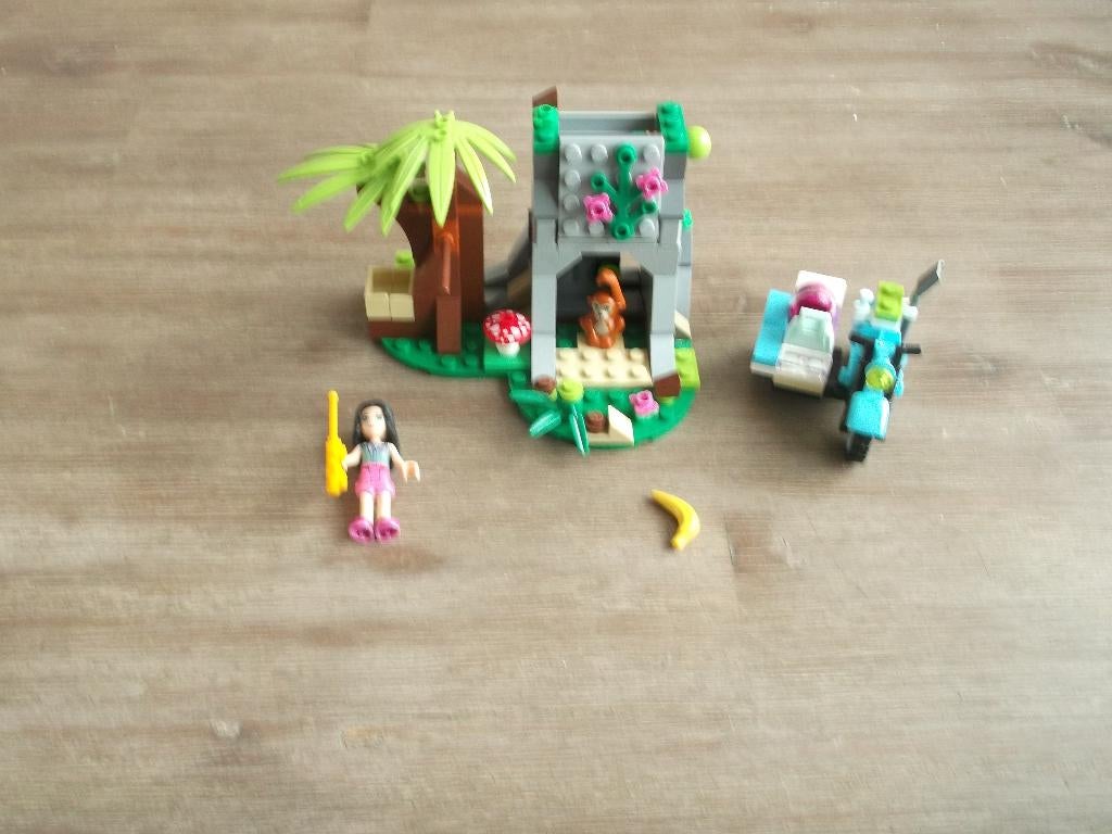 lego friends 41032 first aid jungle bike (2014), Ophalen of Verzenden, Gebruikt