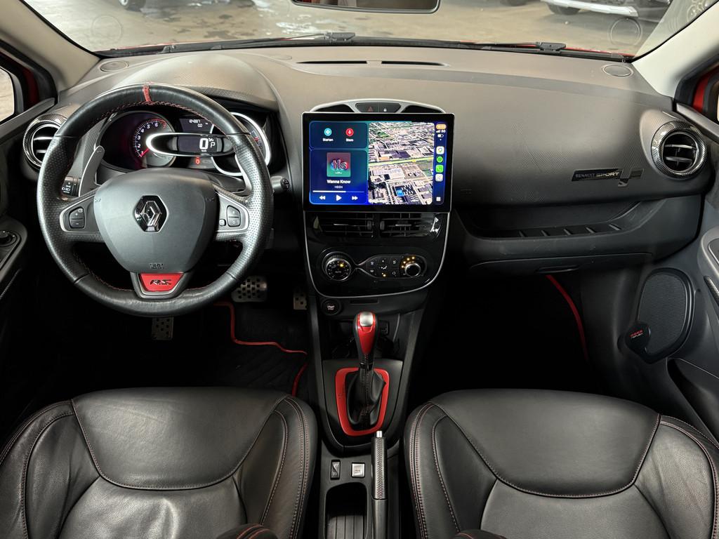 Renault Clio 1.6 R.S. Trophy 220pk | Carplay | Led | 18 inch, 1618 cc, Gebruikt, 4 cilinders, Leder