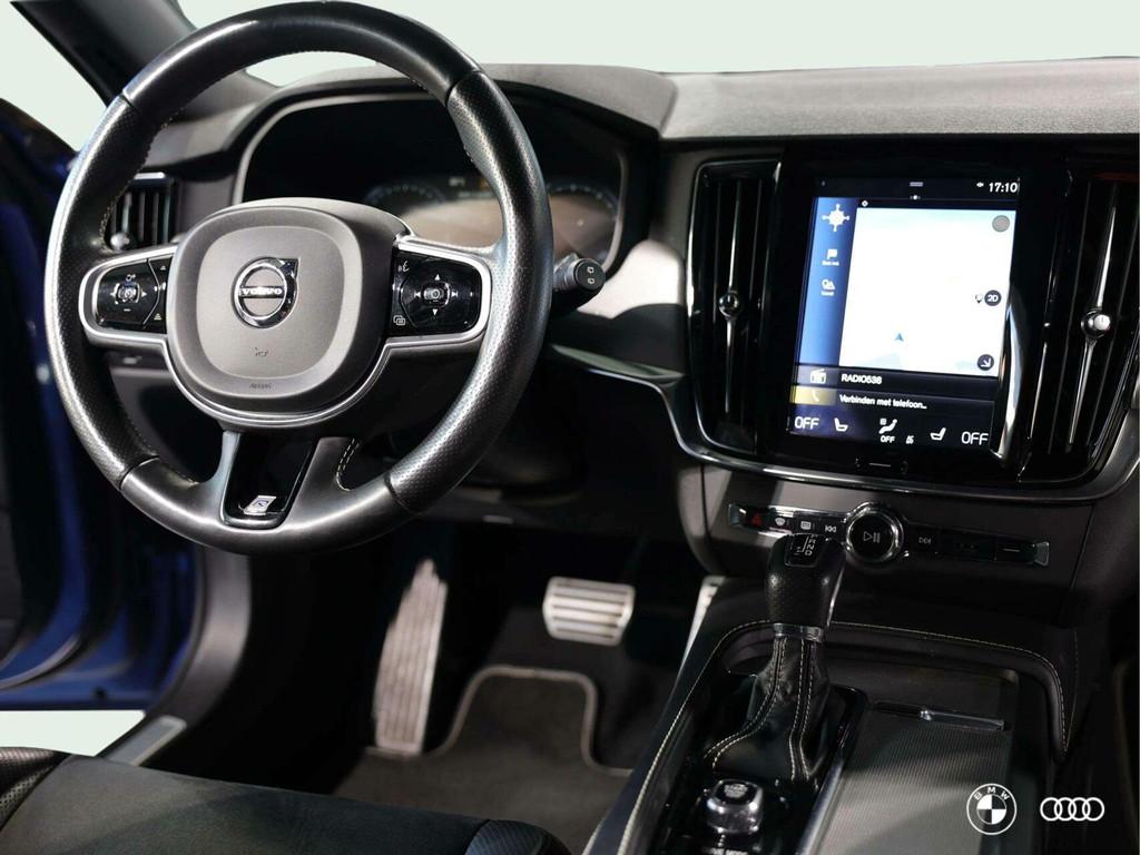 Volvo V90 T4 210PK R-DESIGN POLESTAR / DEALER ONDH / SCANDIN, Auto's, 4 cilinders, Blauw, 1616 kg, 209 pk