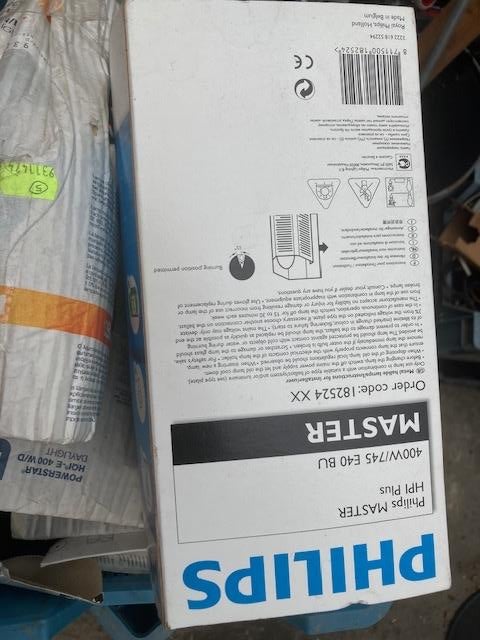 Osram en Philips hogedruklampen, Ophalen, 60 watt of meer, Overige typen, Nieuw