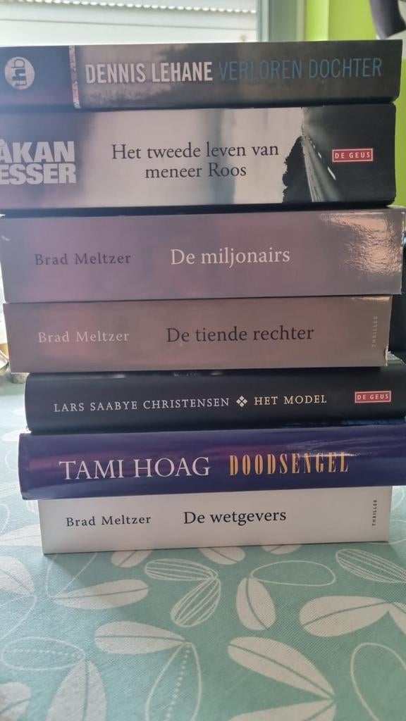 Thrillers boeken pakket, Ophalen of Verzenden, Zo goed als nieuw, Overige typen