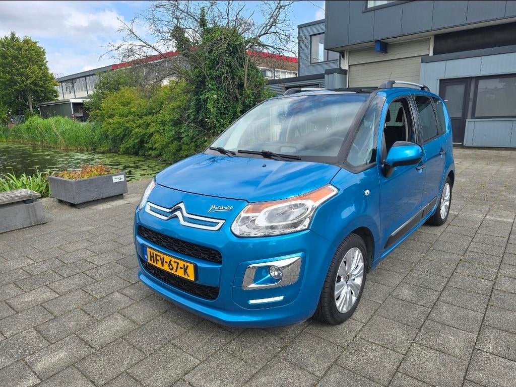 Citroën C3 Picasso 1.6 VTi 2013 AUTOMAAT cruise, Auto's, Citroën, 4 cilinders, Particulier, Onderhoudsboekje, Parkeersensor