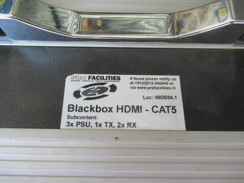 15614 1x blackbox, media cento ipx. Hdmi-over-ip., Gebruikt, Black Box, Ophalen of Verzenden, Apparatuur