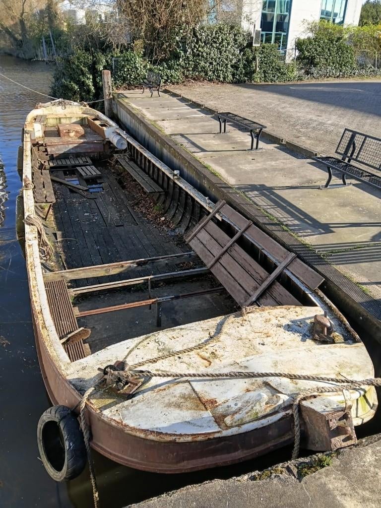Koningsdag boot, Watersport en Boten, Ophalen, 10 tot 30 pk, Gebruikt, Staal