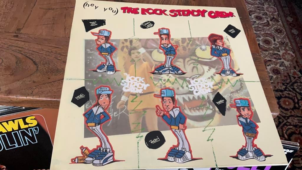 The Rock Steady Crew, Ophalen of Verzenden, Zo goed als nieuw, 12 inch
