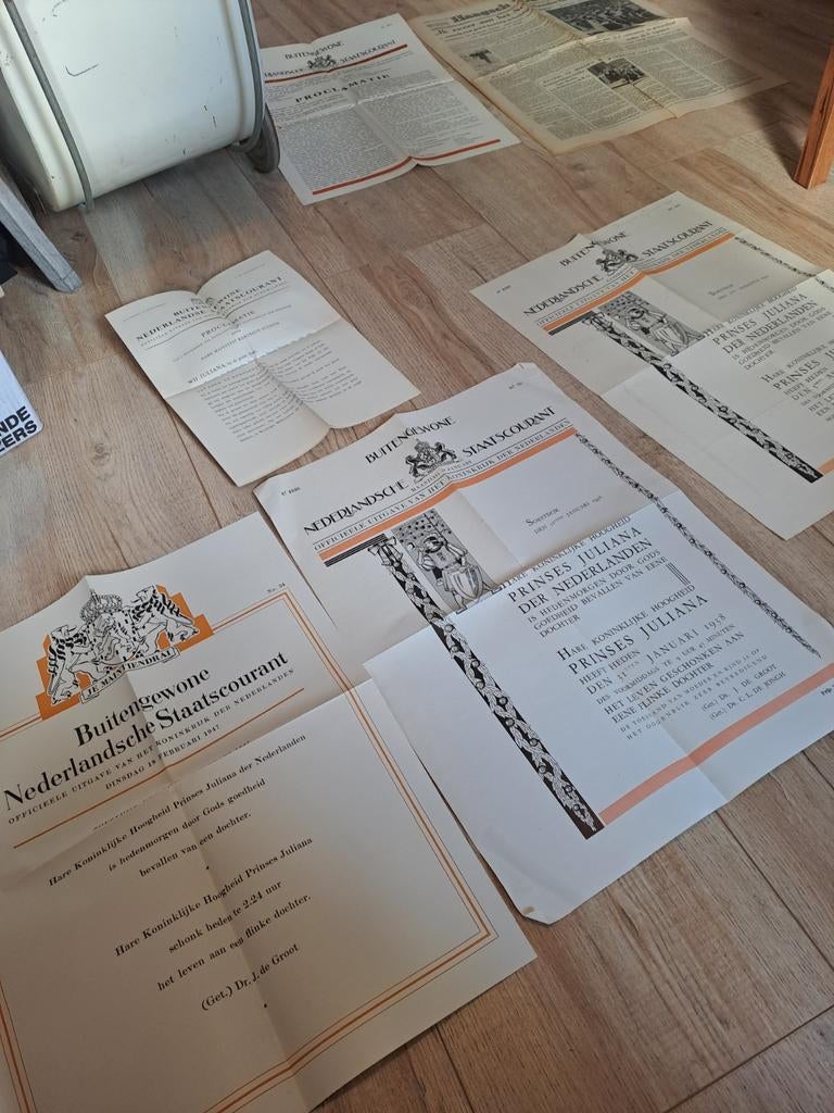 Buitengewone Nederlandse Staatscourant, Ophalen of Verzenden, Gebruikt, Tijdschrift of Boek