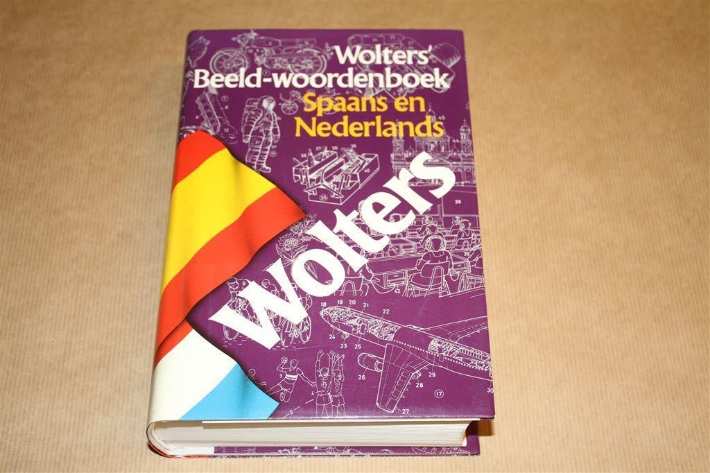 Wolters' Beeld-woordenboek Spaans en Nederlands, Boeken, Ophalen of Verzenden, Zo goed als nieuw, Van Dale, Nederlands