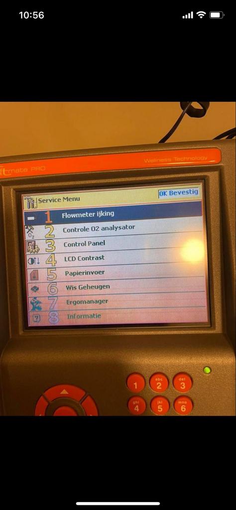 Cosmed Fitmate PRO - Draagbare Metabolisme Analyser, Ophalen, Gebruikt
