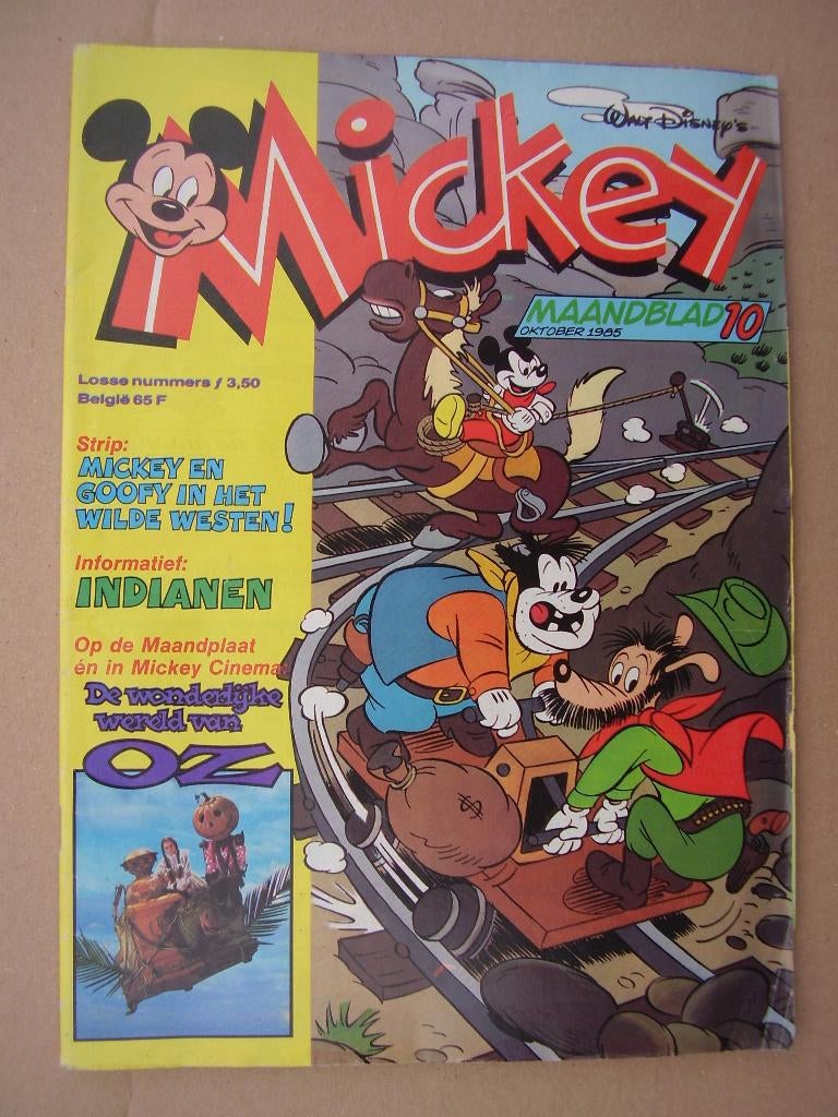 Mickey  (maandblad), Boeken, Eén stripboek, Ophalen of Verzenden, Gelezen