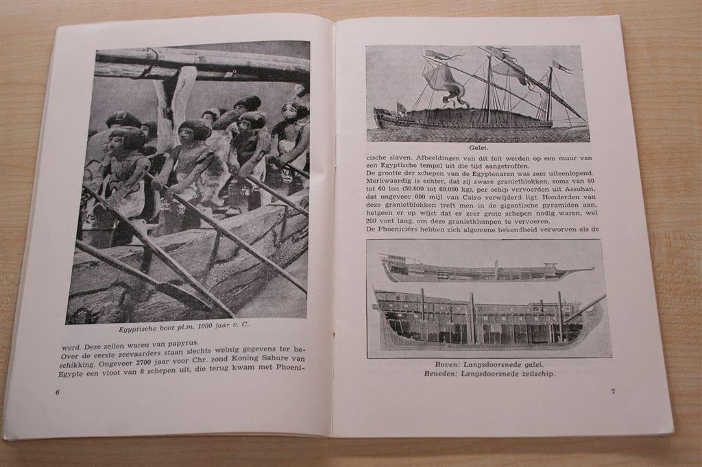 De scheepsbouw [1956] — St. Onderwijstentoonstellingen, Verzamelen, Scheepvaart, Gebruikt, N.v.t., Ophalen of Verzenden, N.v.t.