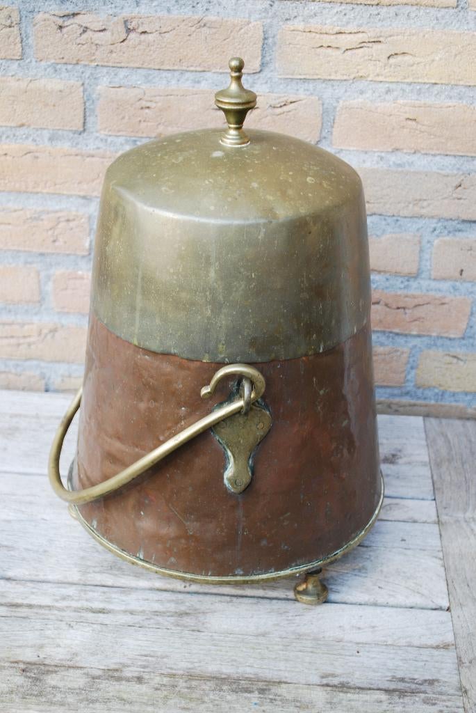 Antieke koperen doofpot, Antiek en Kunst, Antiek | Koper en Brons, Ophalen, Koper