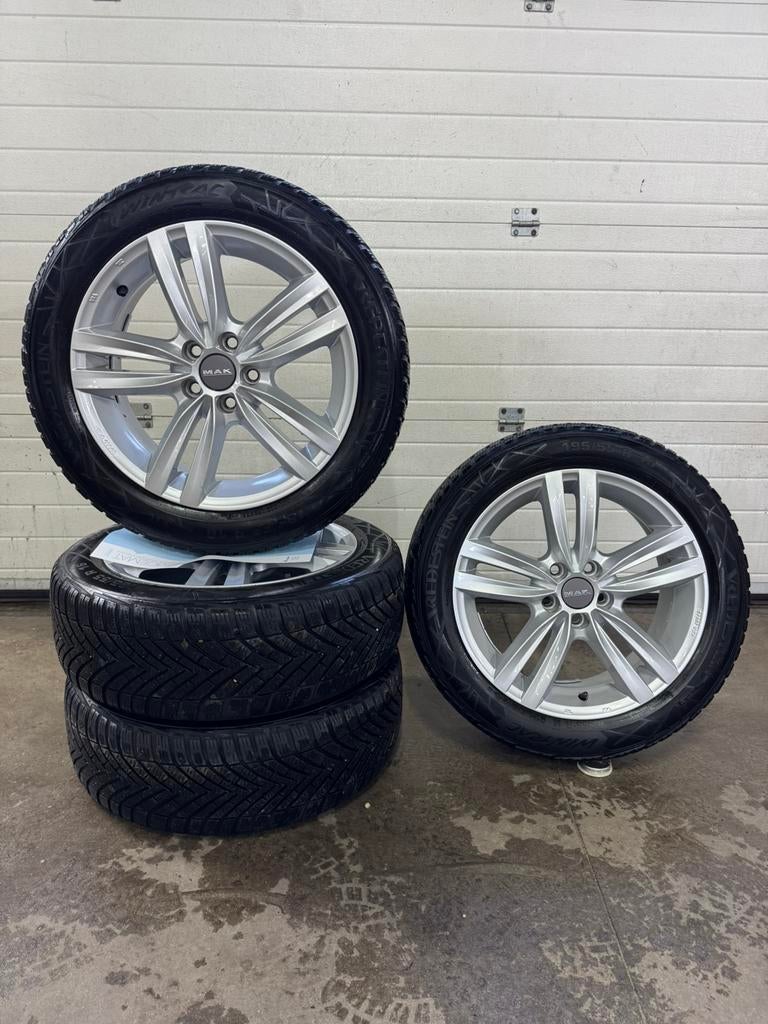 MAK 16” NADF 162 velgen winterband Vredestein, Ophalen, 16 inch, Banden en Velgen, Winterbanden