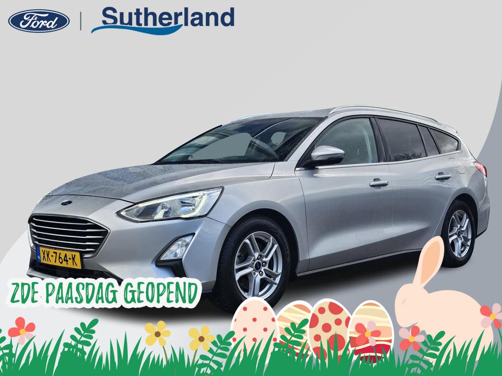 Ford Focus Wagon 1.0 EcoBoost Trend Edition Business Winterp, Gebruikt, 1283 kg, Origineel Nederlands, Lichtsensor