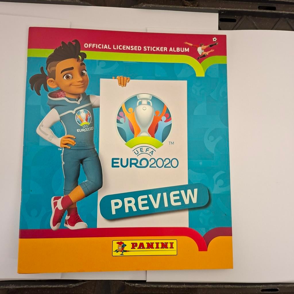 Panini Euro 2020 Preview album., Ophalen of Verzenden, Nieuw, Meerdere stickers